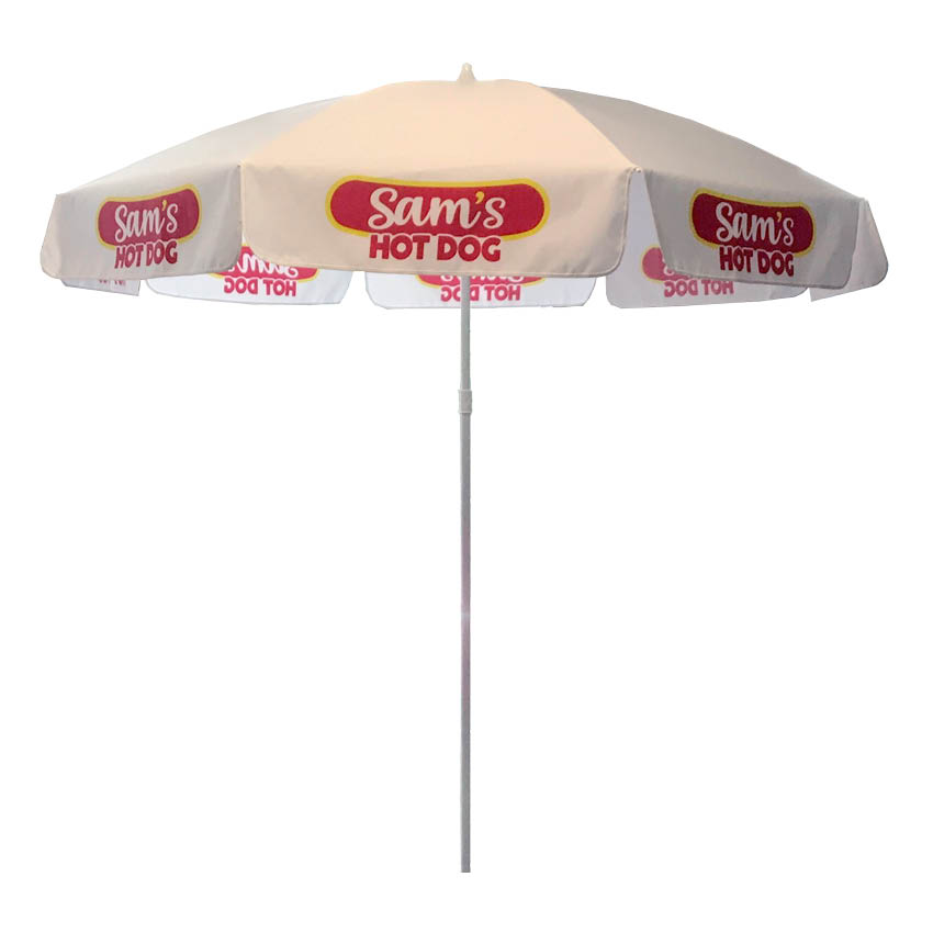 Sonnenschim mit Logo