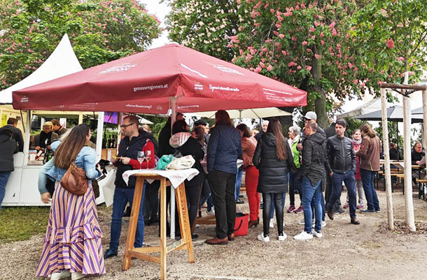 Sonnenschim mit Druck