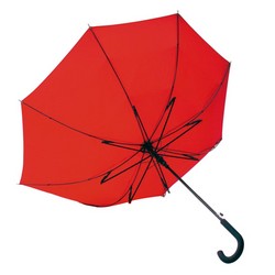 Windproof Regenschirm in rot