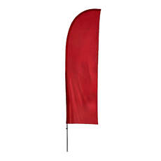 Beachflag Wing mit Fiberglas-Mast
