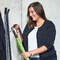 Person mit Stockschirm 2 Person mit Stockschirm 2