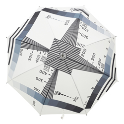 Regenschirm vollflächig bedruckt Transferdruck ORF
